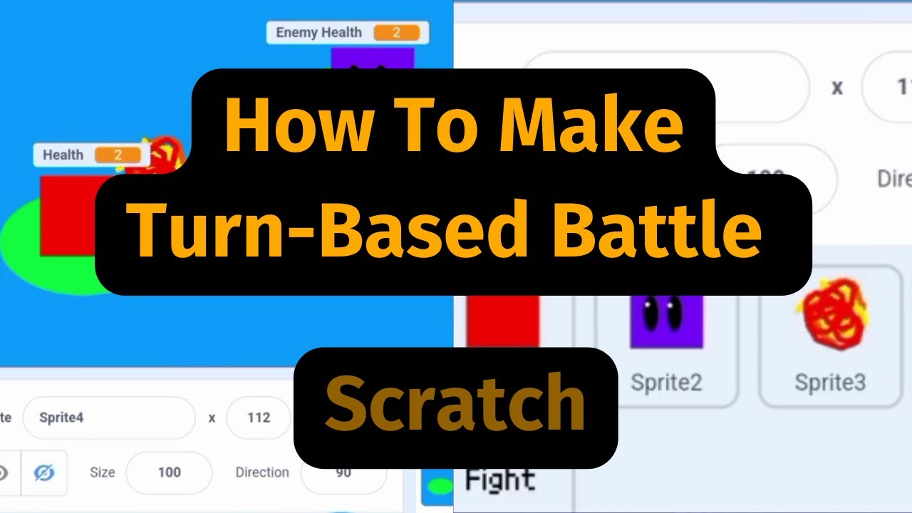 Creating a Turn-Based Battle | Scratch