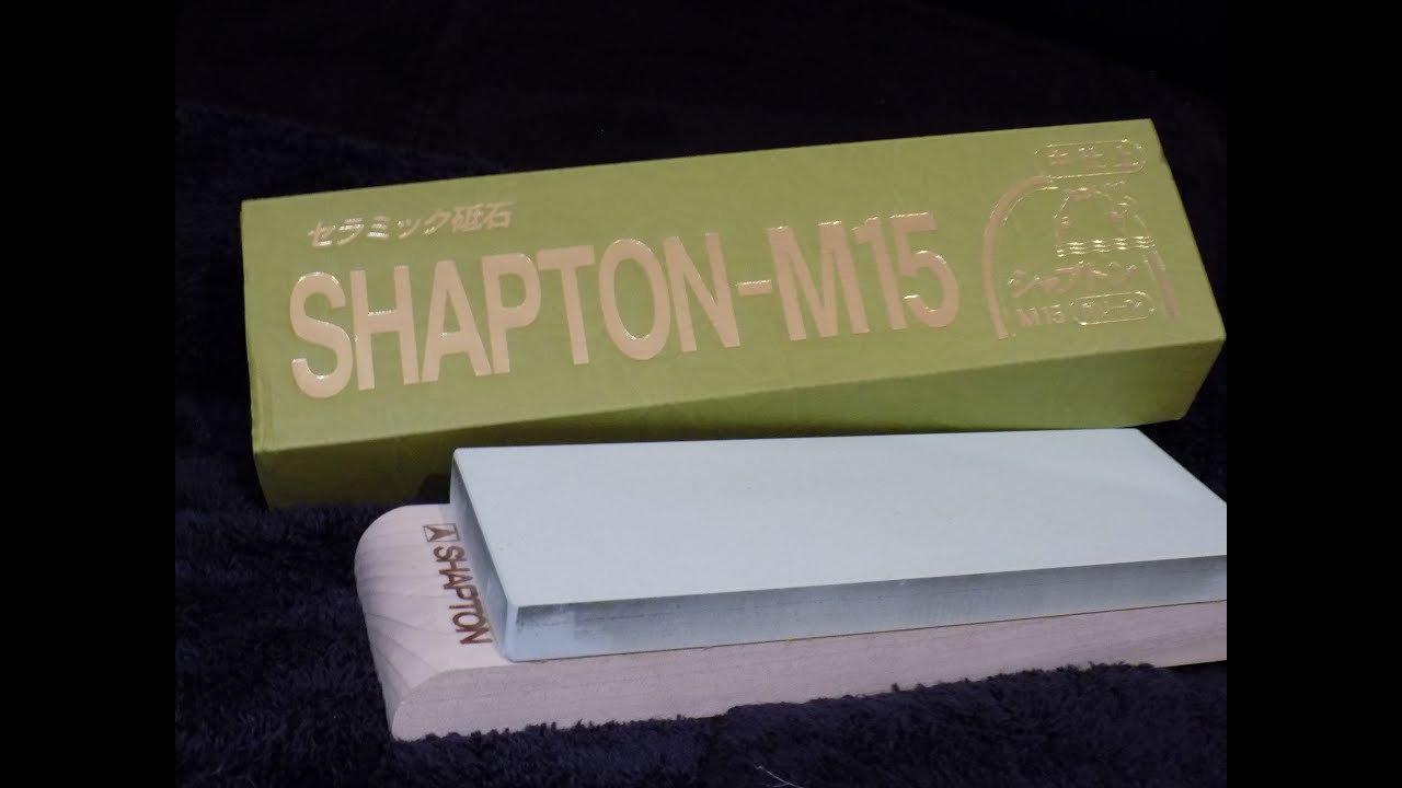 Shapton M15 2000 grit - Just the Kuromaku with a base?