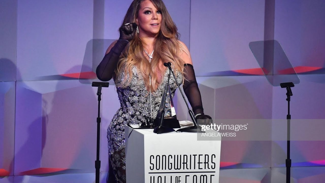 Mariah Carey's Songwriter Hall of Fame Induction Speech!