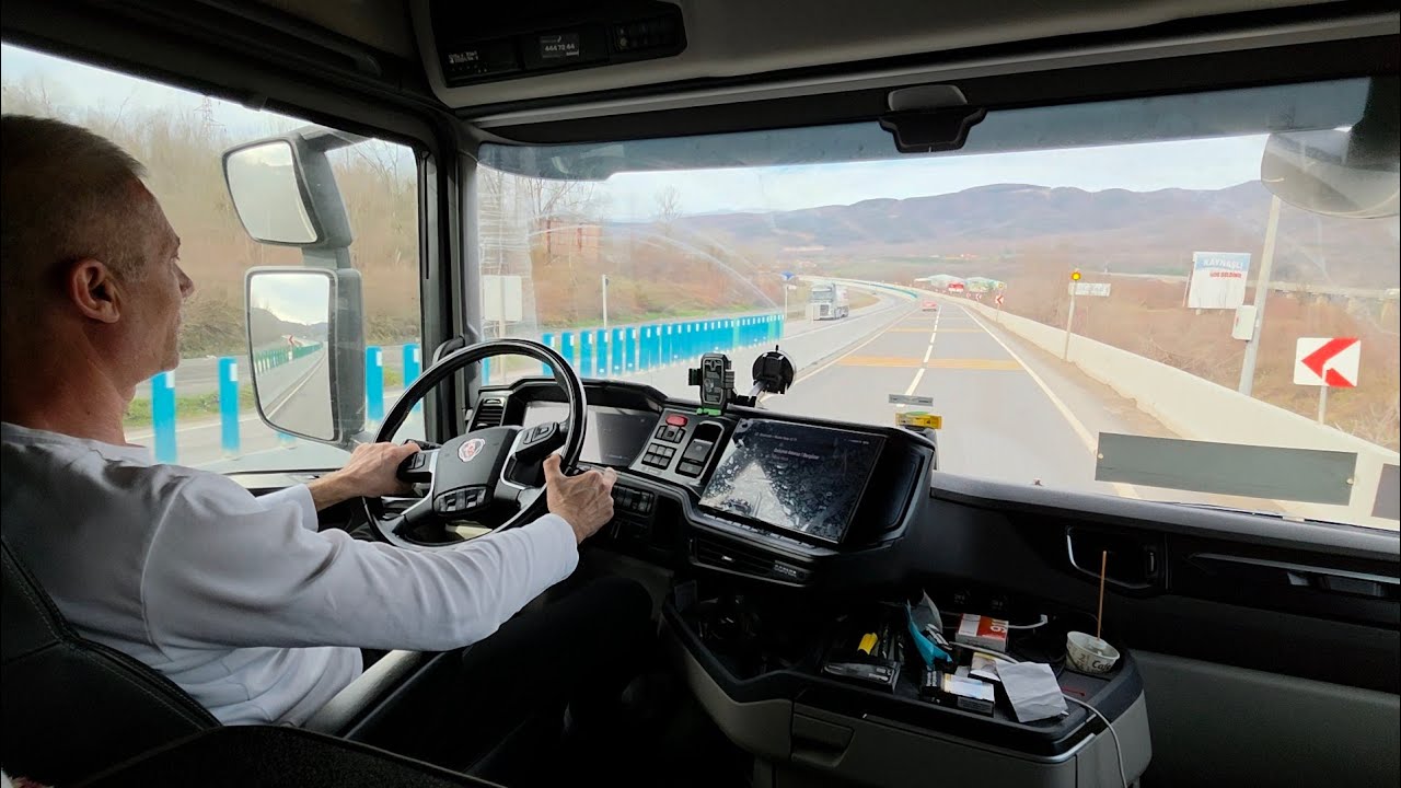 Bolu Dağı Virajlı Yollarda SCANIA 560 S İle S&uuml;r&uuml;ş Vlogu