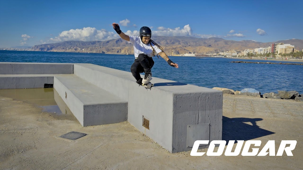 First year of Emi skating the streets around the world with Cougar!