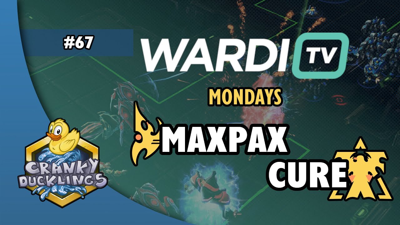 MaxPax vs Cure - PvT | WardiTV Mondays #67 | Weekly StarCraft 2 Tournament