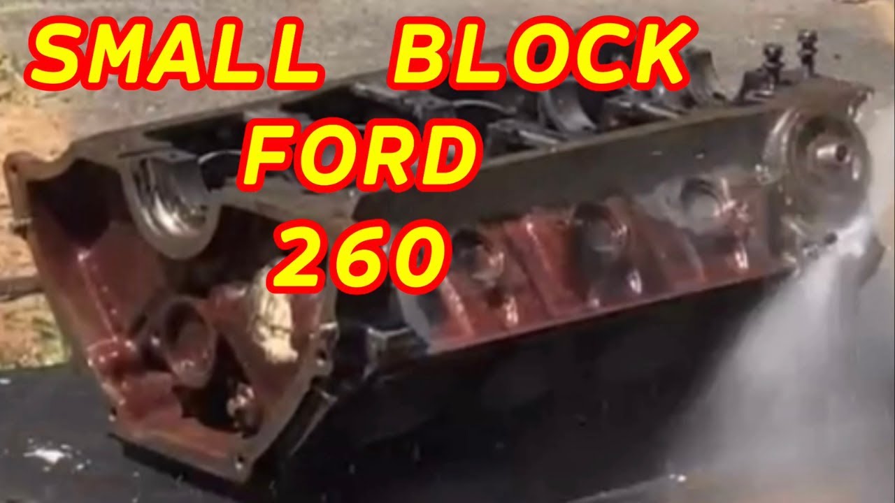 How to build| Ford 260| engine prep and cleaning