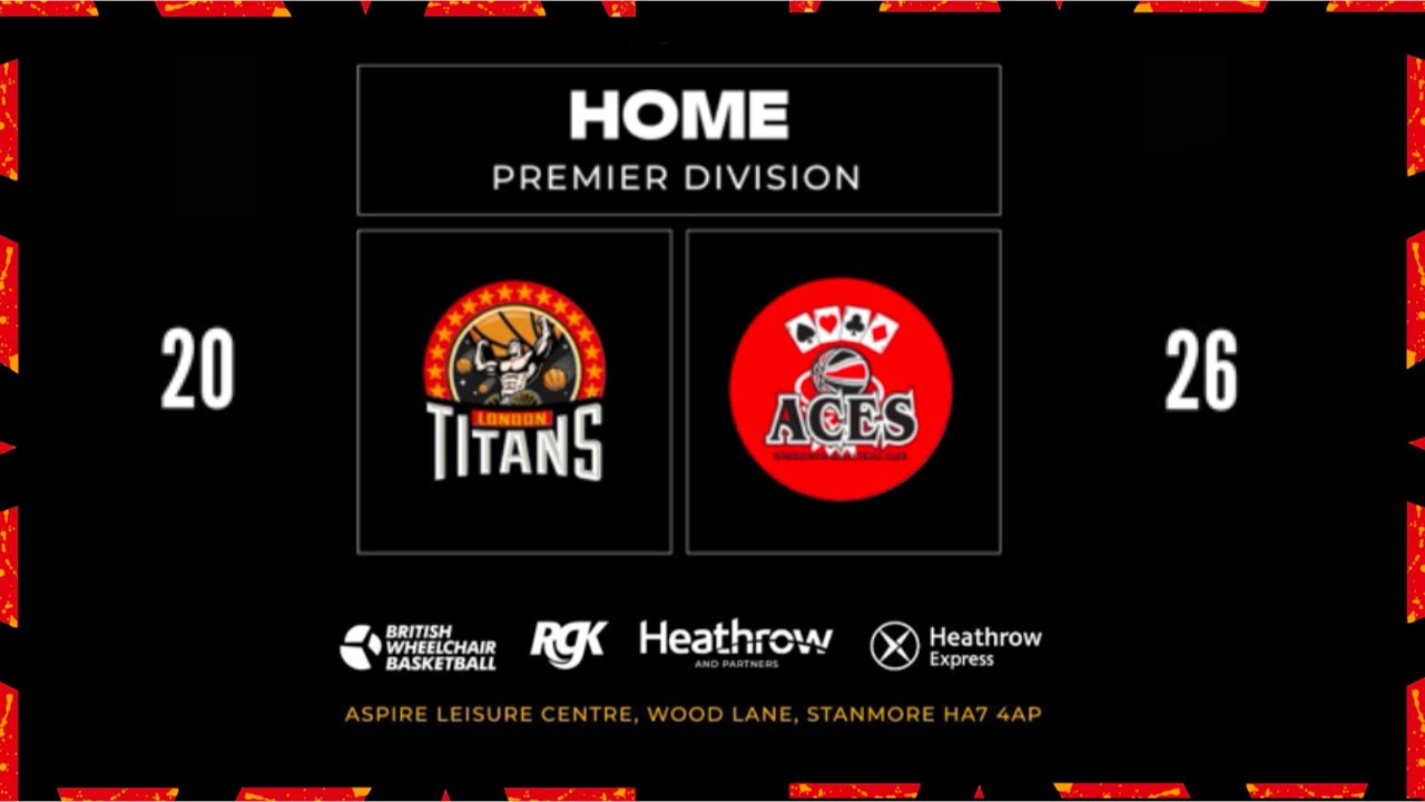 LONDON TITANS VS ACES - PREMIER DIVISION (2nd half)