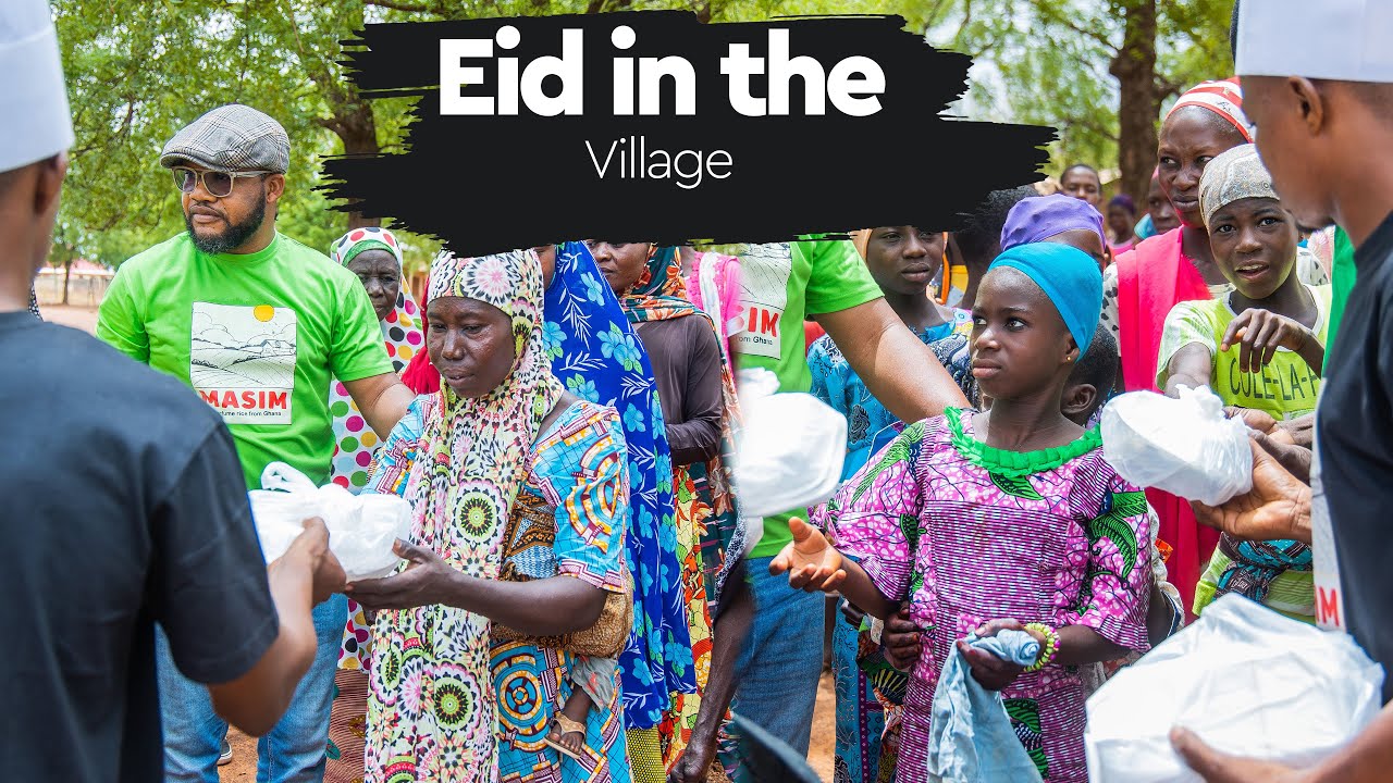 Amazing How we Fed a Village on Eid-Ul-Fitr Day and put smiles on their face.