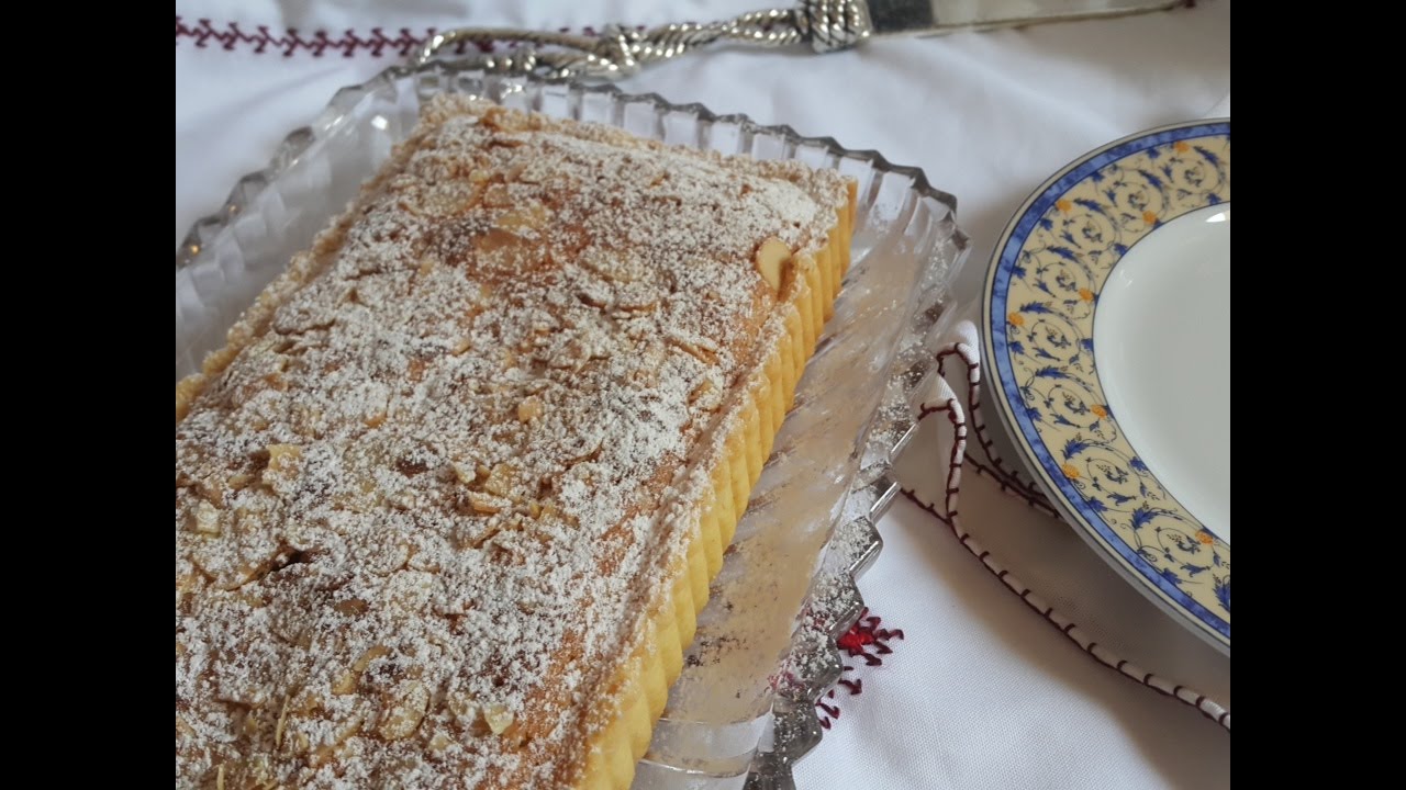 طرطة لذيذة و راقية Tarte amandine