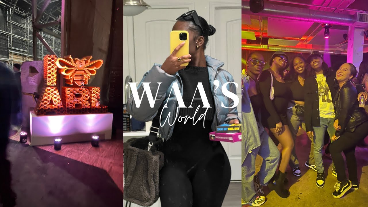 WAA'S WORLD VLOG | BUN B + HUNGOVER BRUNCH + CELEBRATIONS + I'M BACK IN THE CITYYYYY