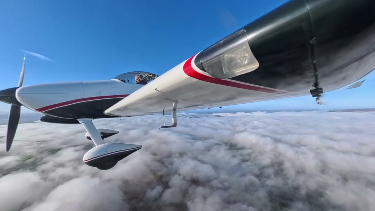 Local flight using an Insta 360 X5 camera on  wing mount