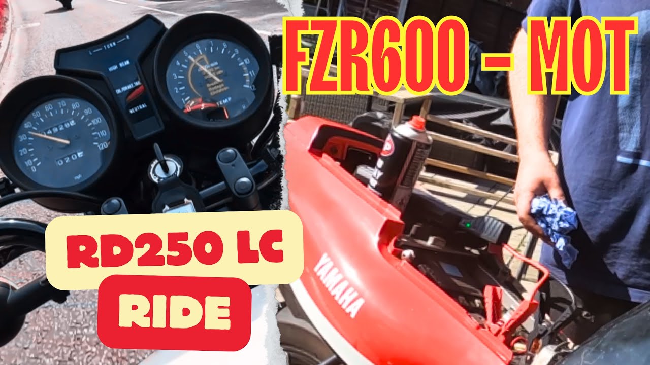 MOT Mayhem! Yamaha FZR600 After 3 Years + RD250 LC Ride & Rare Lotus Cortina Reveal!