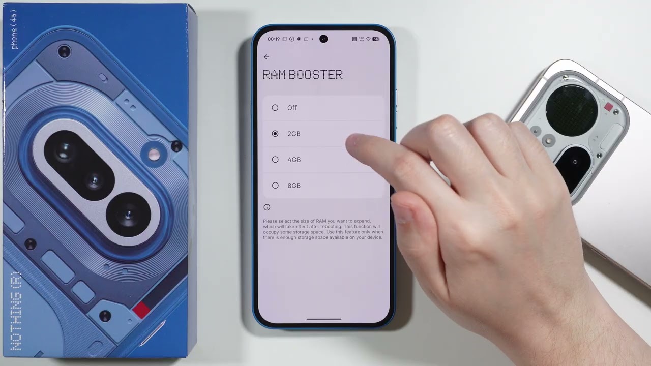 Nothing Phone 4a/4a Pro: Как расширить оперативную память (ускорение RAM)