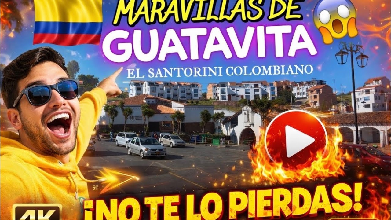 Maravillas de Guatavita   4K | Recorrido a pie 4K 60 fps WALKING TOURS.