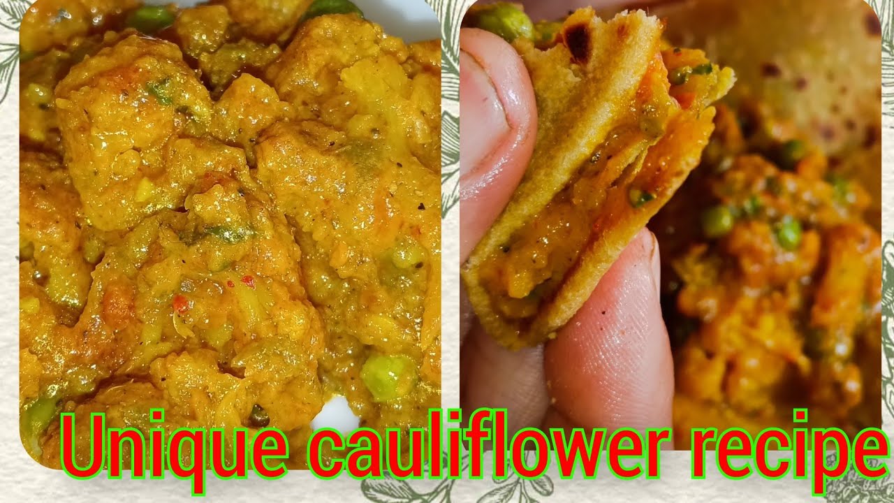 Unique cauliflower recipe|| যে বাচ্চারা সবজি খেতে ভালোবাসে না তাদের এই রেসিপি দিন||GGH food corner 