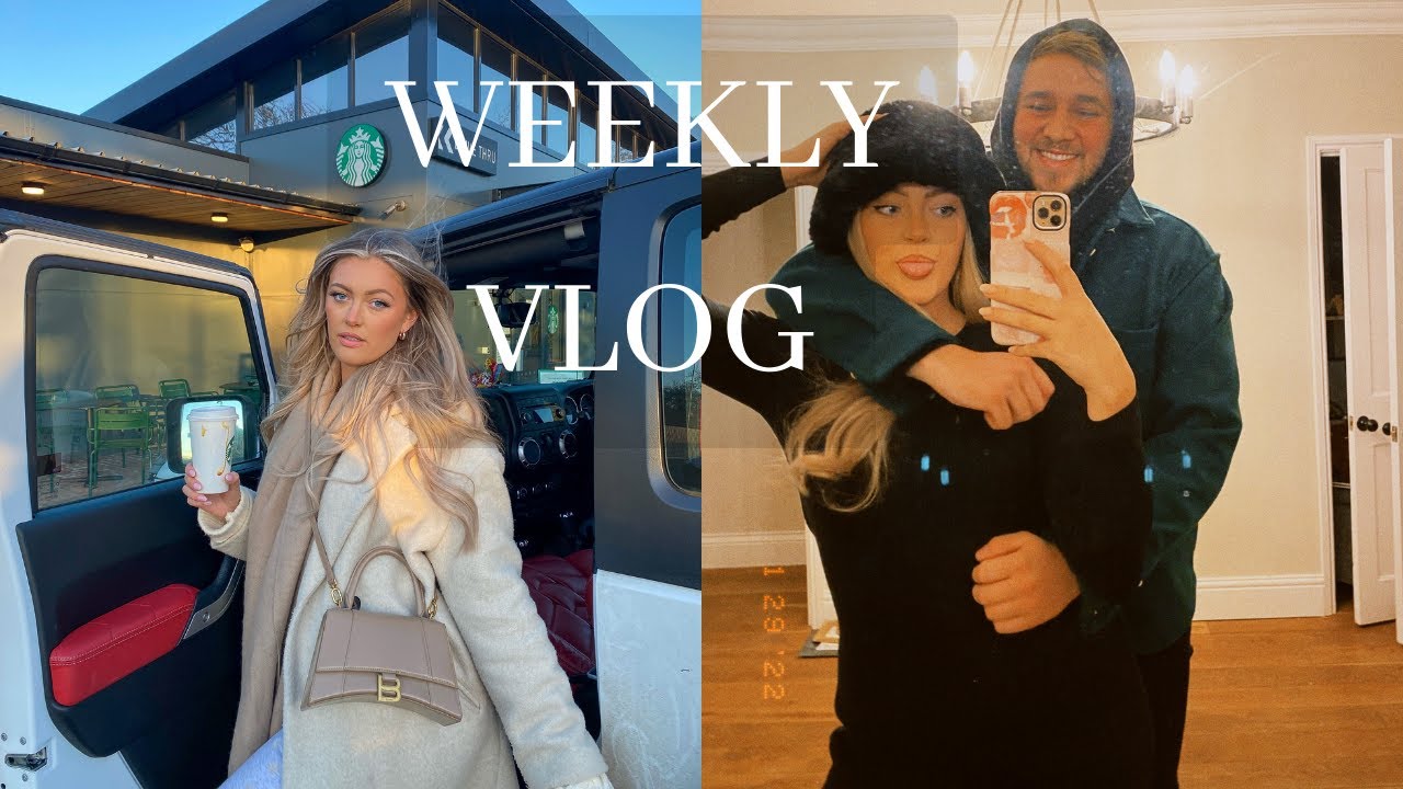 WEEKLY VLOG: trip to Norfolk, family dinner & NEW HAIR!!!