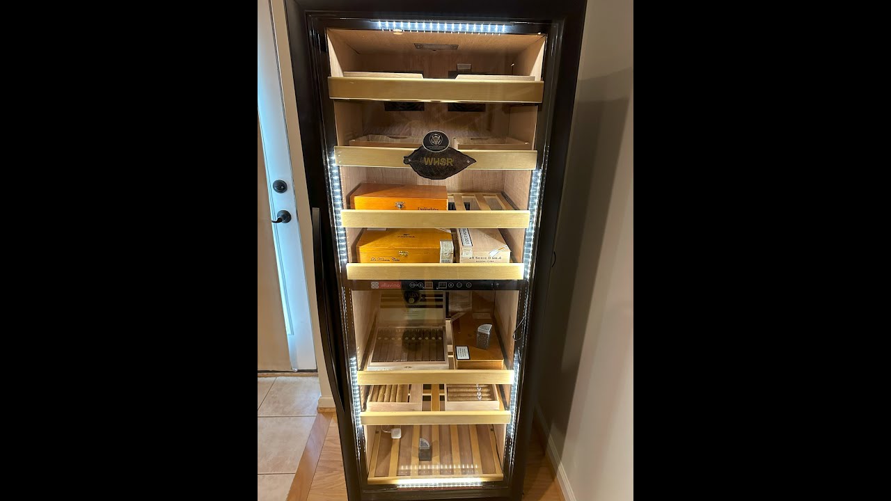 Humidor Build! Turning a Wine Fridge into a Humidor