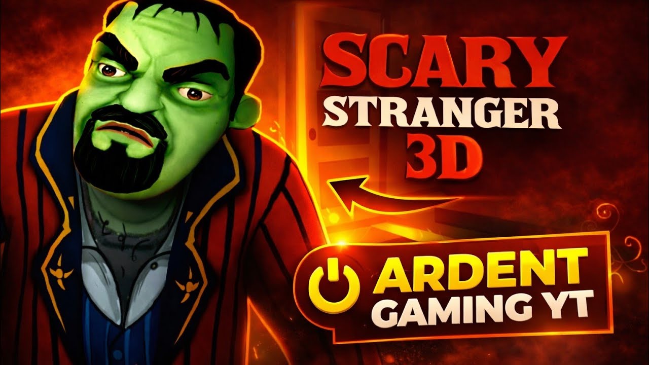 Return of miss T husbend |scary stranger 3d gamplay |Ardent gaming yt 