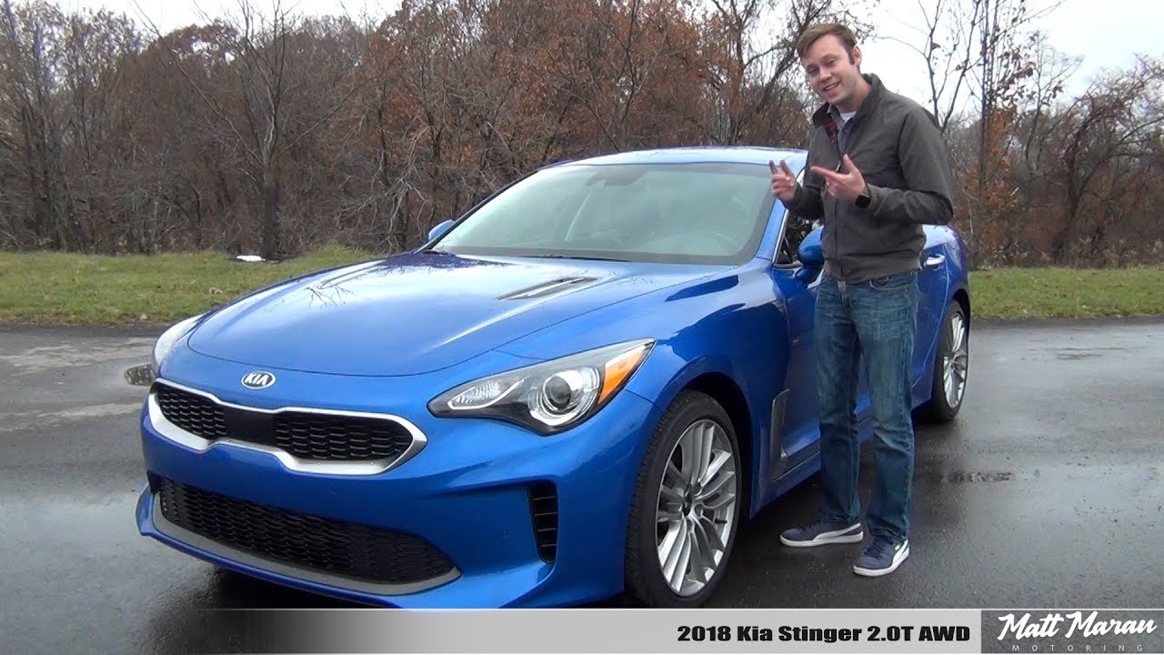 Review: 2018 Kia Stinger 2.0T AWD - A Better WRX?