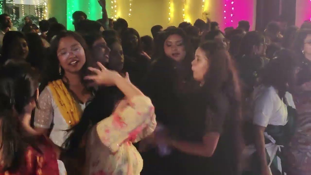 Rajib gandhi memorial ayurvedic college and hospital Romanthan day 2, dj night #shadow