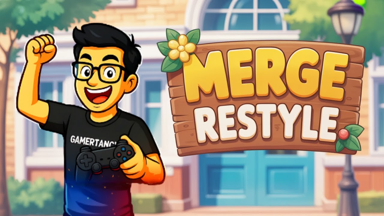 Merge Restyle | Stylish Room Makeover Aur Puzzle Solving Fun | 🏡🧩🎨