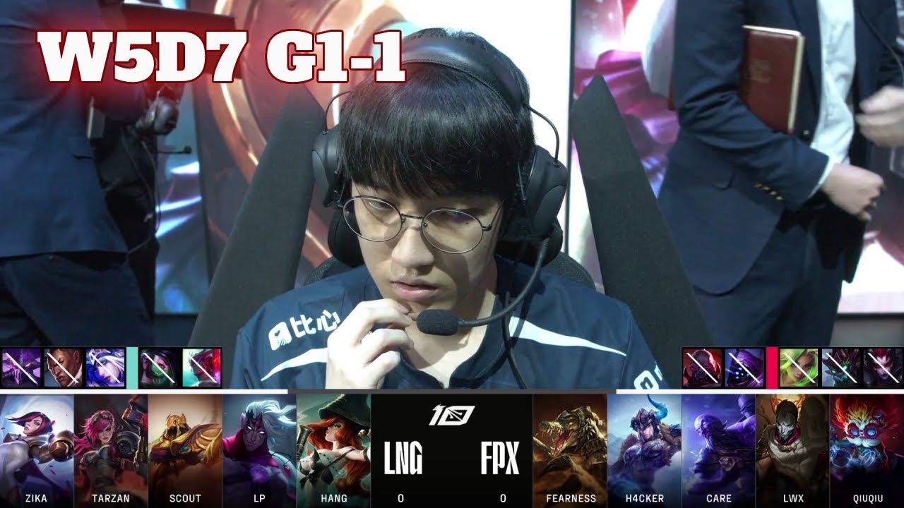 LNG vs FPX - Game 1 | Week 5 Day 7 LPL Spring 2023 | LNG Gaming vs FunPlus Phoenix G1