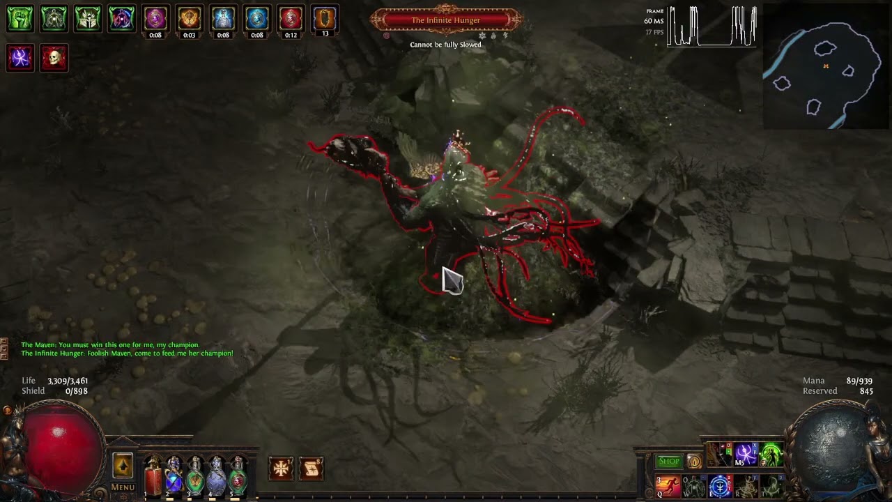 Writhing invitation / Impending Doom (Poison) / Pathfinder #pathofexile #pob