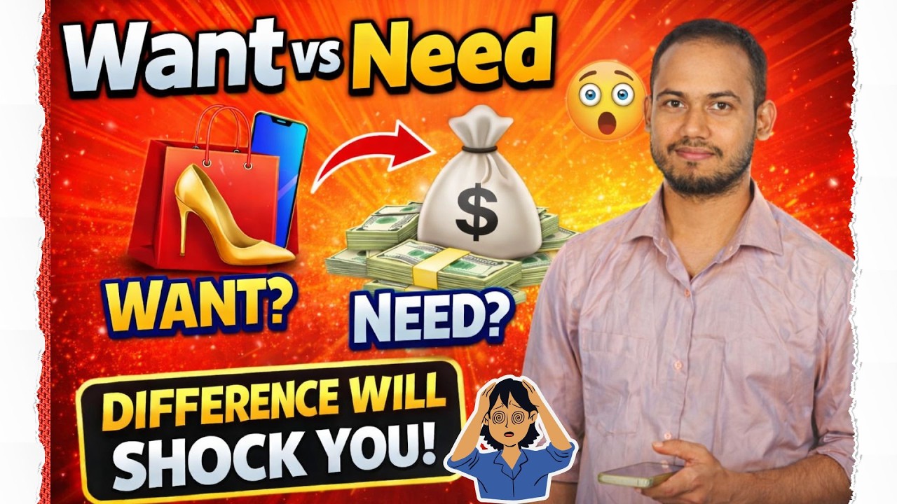 Want Vs Need में क्या Difference है? 😱 Live Class #english