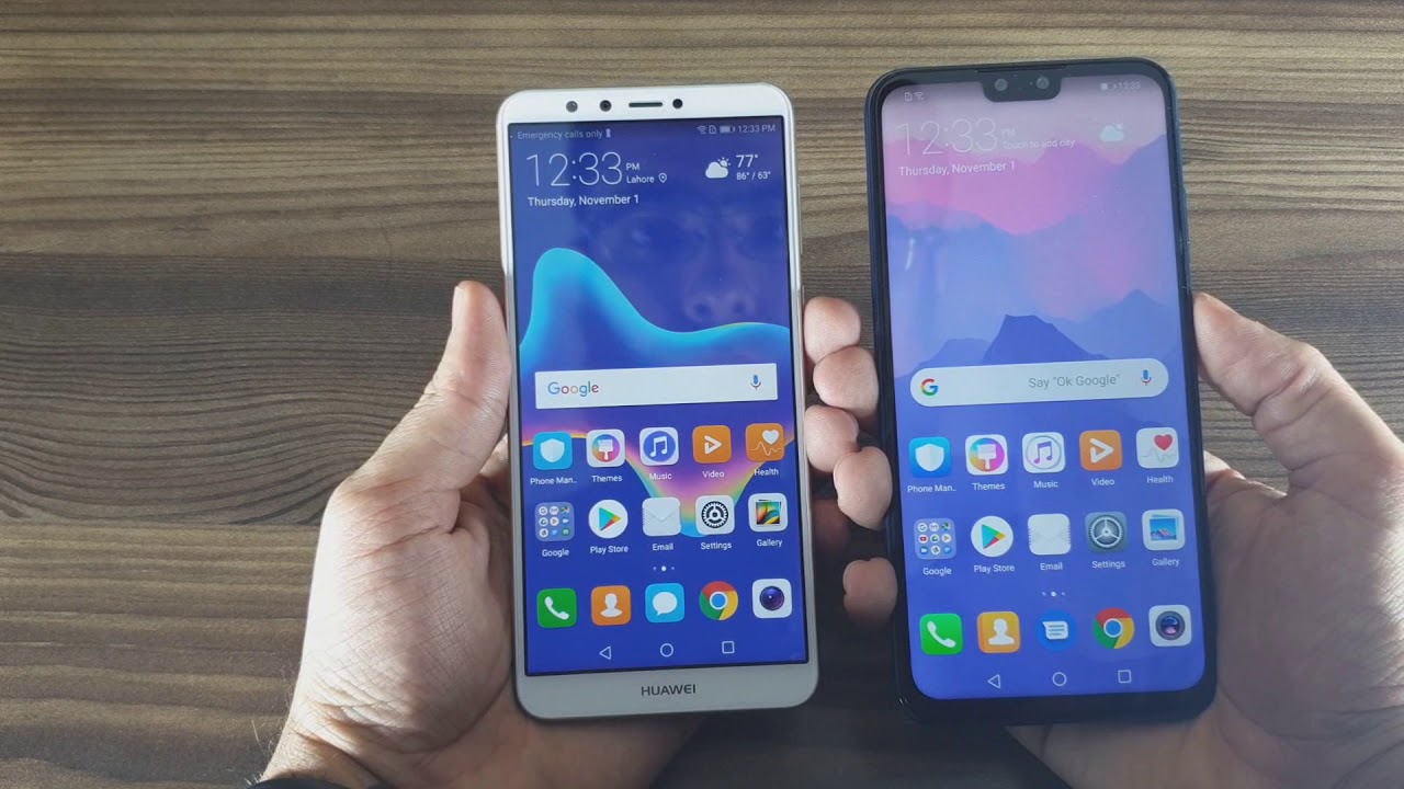 Huawei Y9 2019 vs Y9 2018