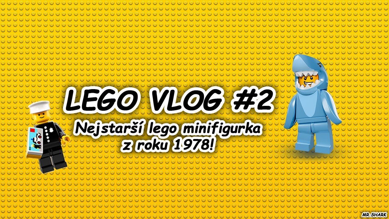 LEGO VLOG #2 - Nejstarší lego minifigurka z roku 1978!