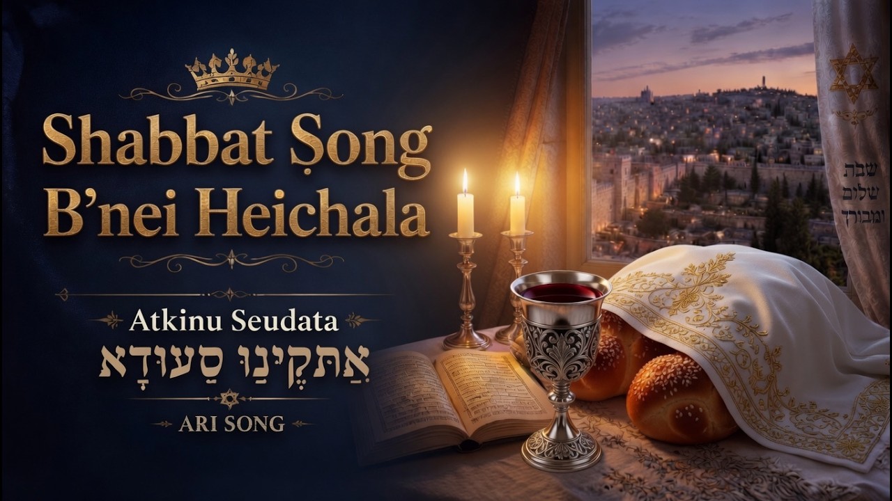 SHABAT SONG OF HOLY ARI | B'nei Heichala | Baal HaSulam music ארי הקדוש בני היכלא שבת סעודה שלישית