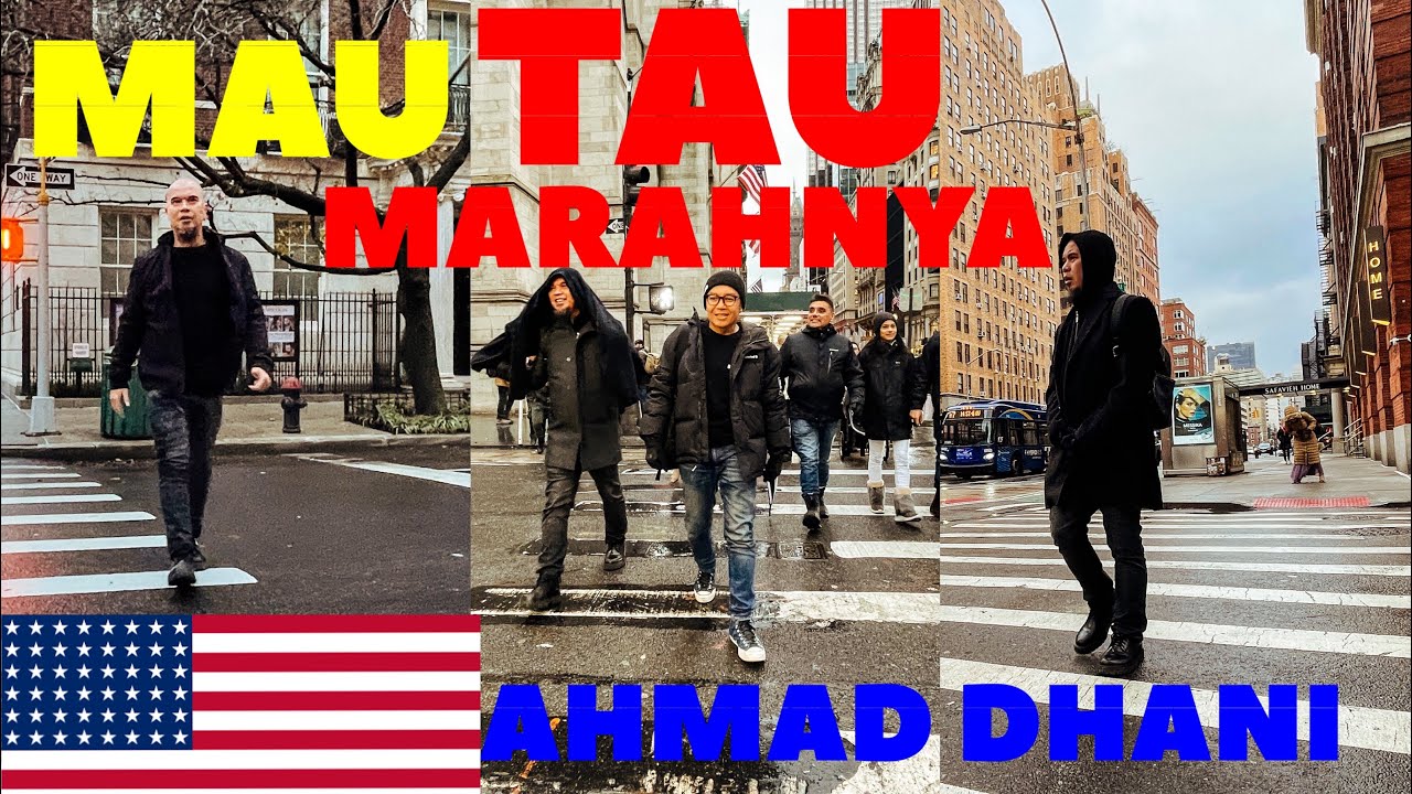 PASPOR ILANG⁉️AHMAD DHANI DI TINGGAL SENDIRI DI NEW YORK‼️