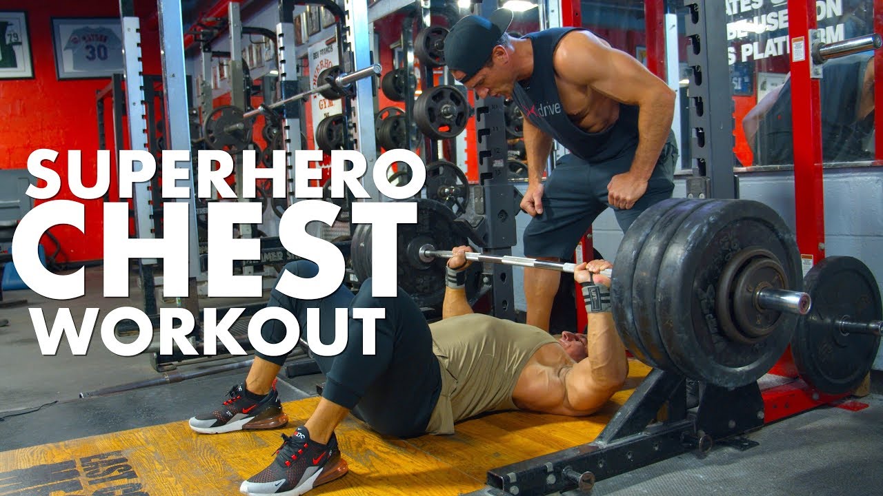 SUPERHERO CHEST WORKOUT FT. DON SALADINO