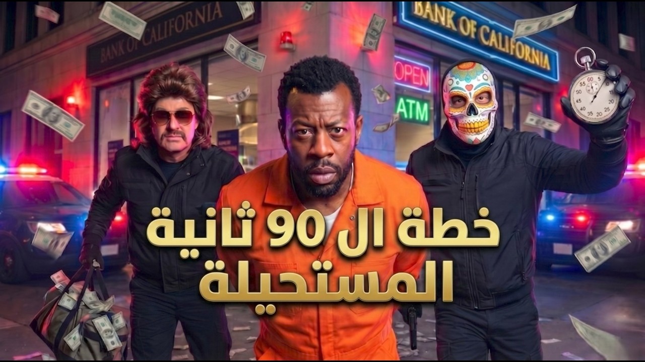 عصابة الـ ٩٠ ثانية: سرقوا الملايين بذكاء 