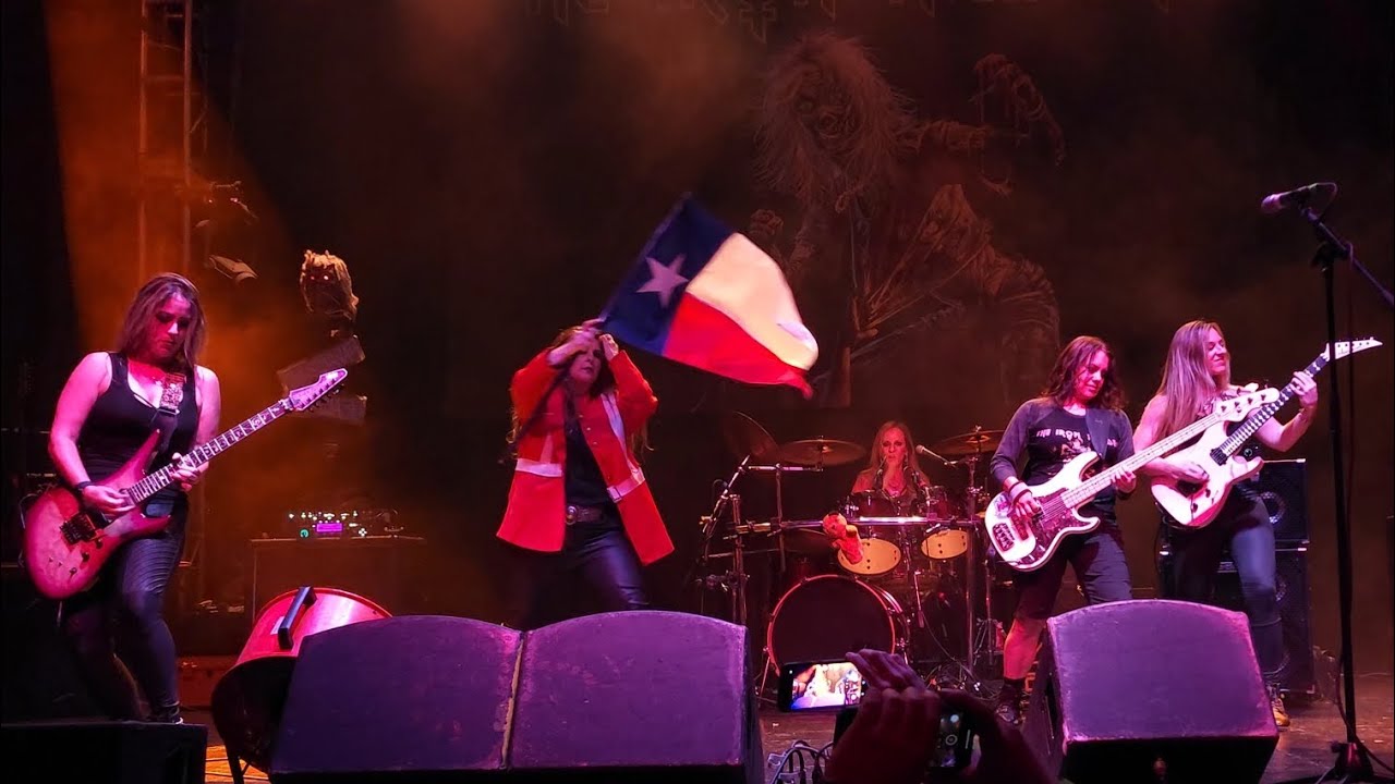 The Iron Maidens at The Granada Theater in Dallas, Texas 8/2/24.