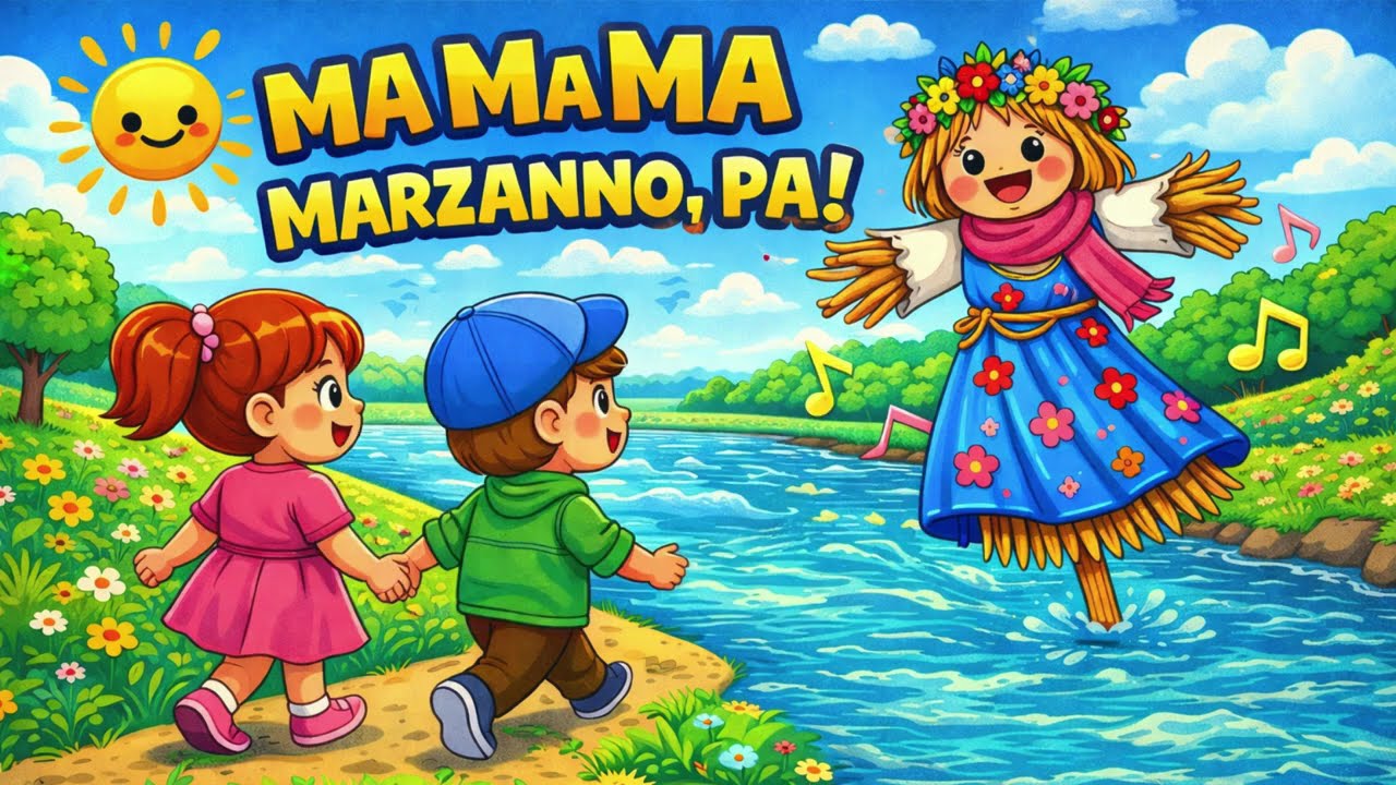 Ma Ma Ma Marzanno, pa! 🌷 | Piosenka na powitanie wiosny | Dla dzieci