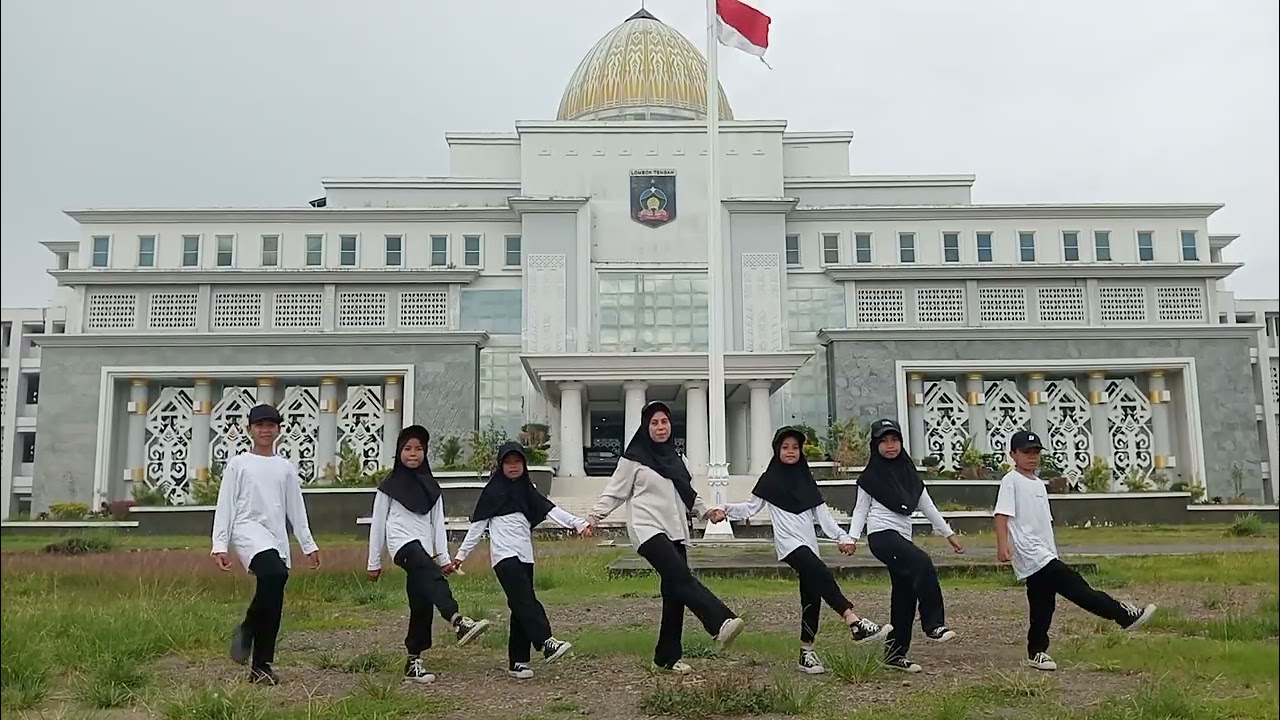 KEREN! KOMPAK guru dan murid gerak dan lagu rukun sama teman  #viralvideo 