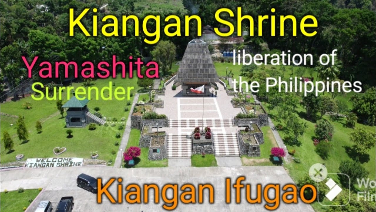 The story behind of kiangan Shrine, Yamashita Surrender
