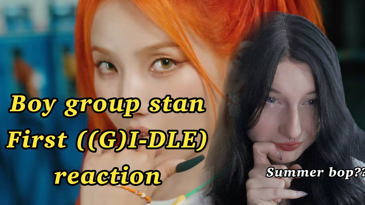 First ever reaction to G-IDLE | (여자)아이들((G)I-DLE) - '클락션 (Klaxon)' Official Music Video