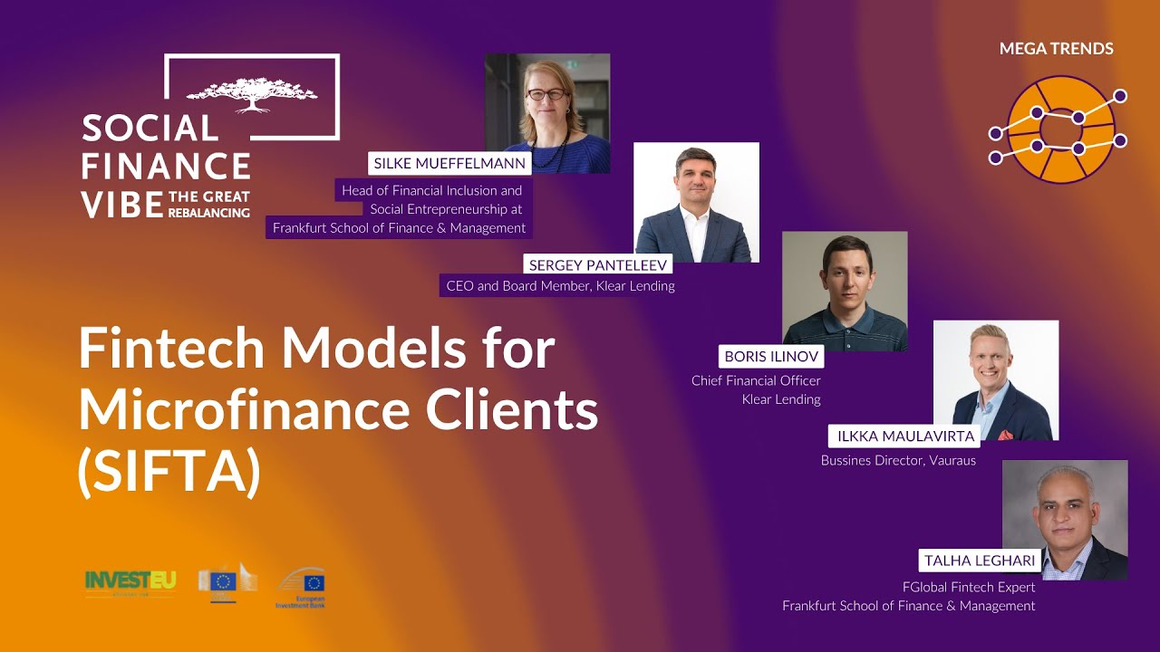 12 - SIFTA session on Fintech Models for Microfinance
