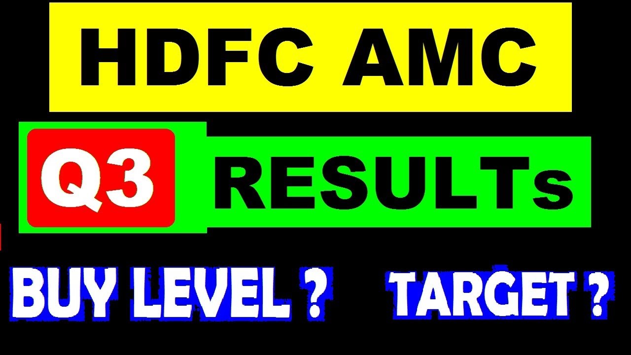 HDFC AMC Q3 Results 2020 | HDFC AMC RESULT TODAY | BUY LEVEL? TARGET ? in Hindi by SMkC  #HDFCAMC
