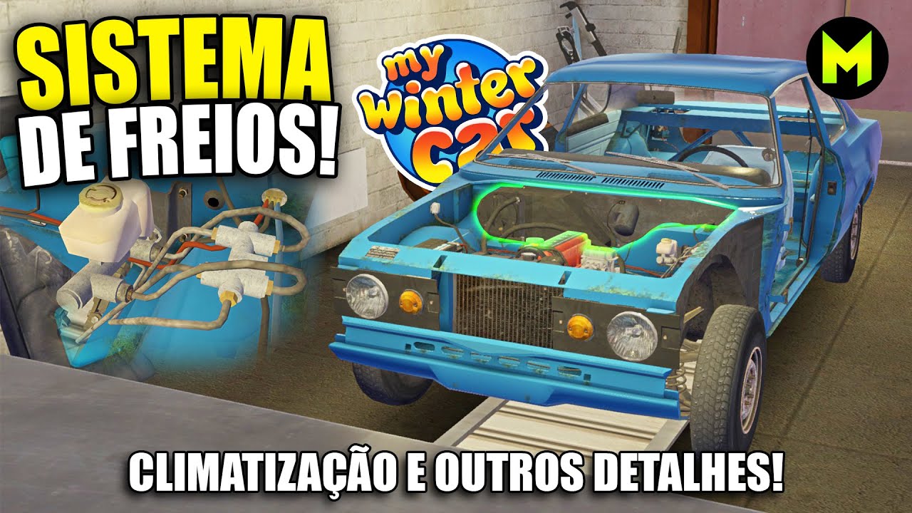 (#14) Sistema de FREIOS, CLIMATIZAÇÃO e detalhes IMPORTANTES! MY WINTER CAR! 