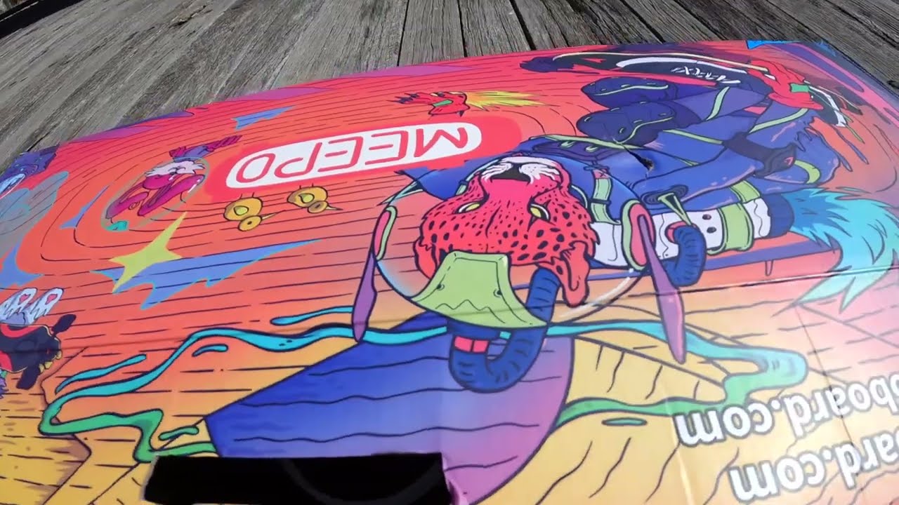 MEEPO Shuffles Electric Skateboard with Remote, Top Speed of 29 Mph, Smooth Braking, IPX6