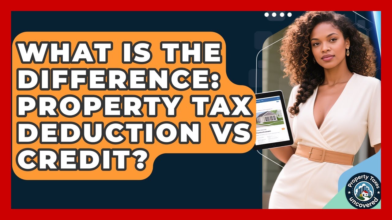 What Is The Difference: Property Tax Deduction Vs Credit? - Property Taxes Uncovered