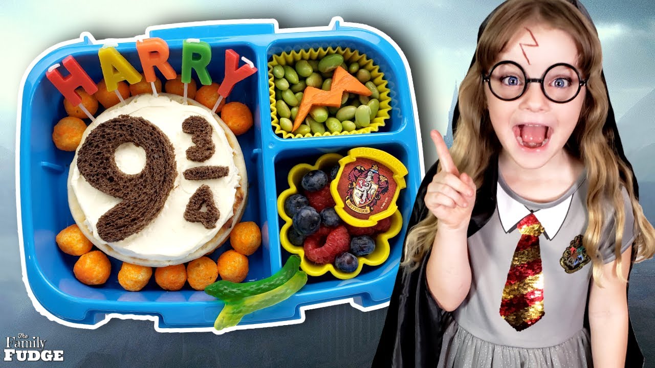 HARRY POTTER Themed School Lunch + A Week of AWESOME Sandwiches