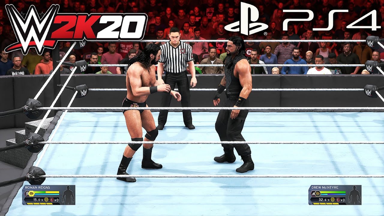 WWE 2K20 - PS4 Gameplay