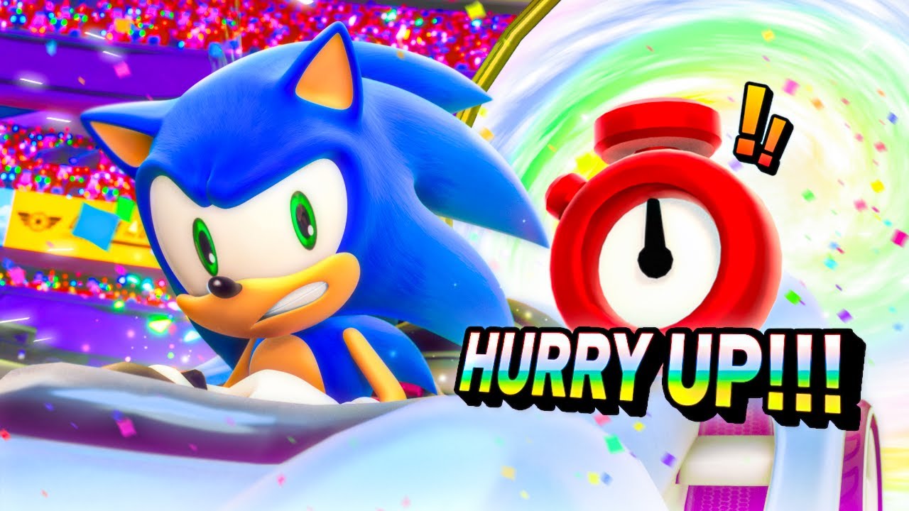 Sonic Racing CrossWorlds: Time Trial Mode is ADDICTIVE!