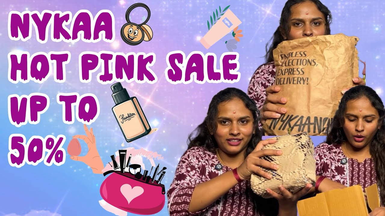 NYKAA HOT PINK SALE Haul🔥Honest Review | Best Deals You MUST Grab!