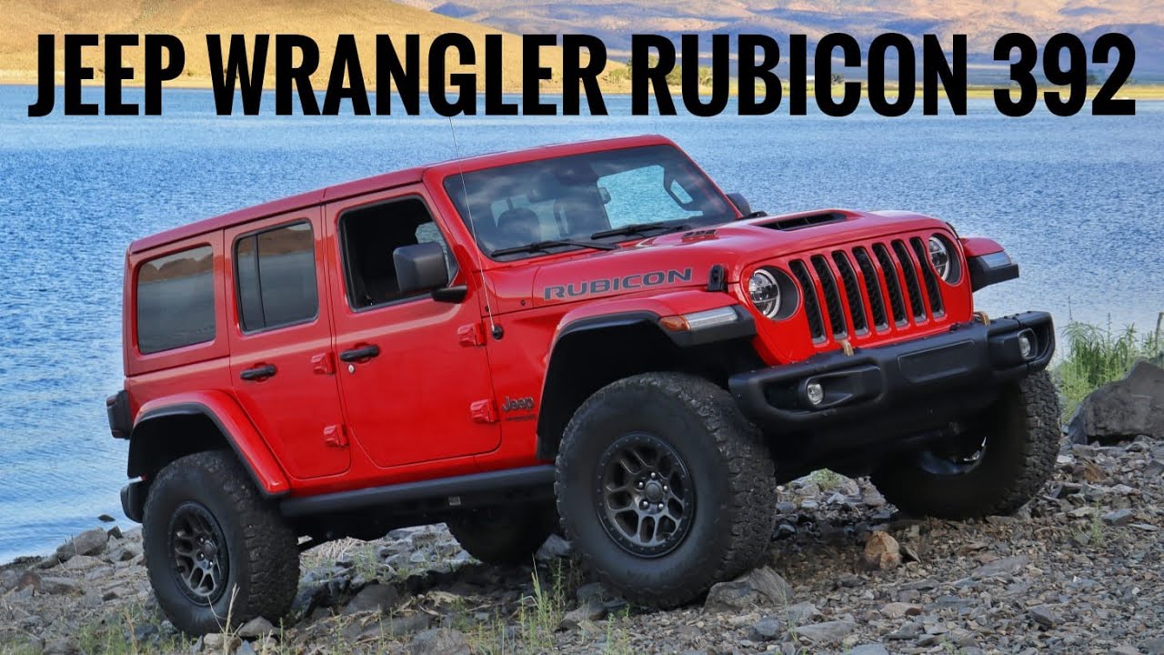 Jeep Wrangler Rubicon 392, una adictiva exageración para el 4X4