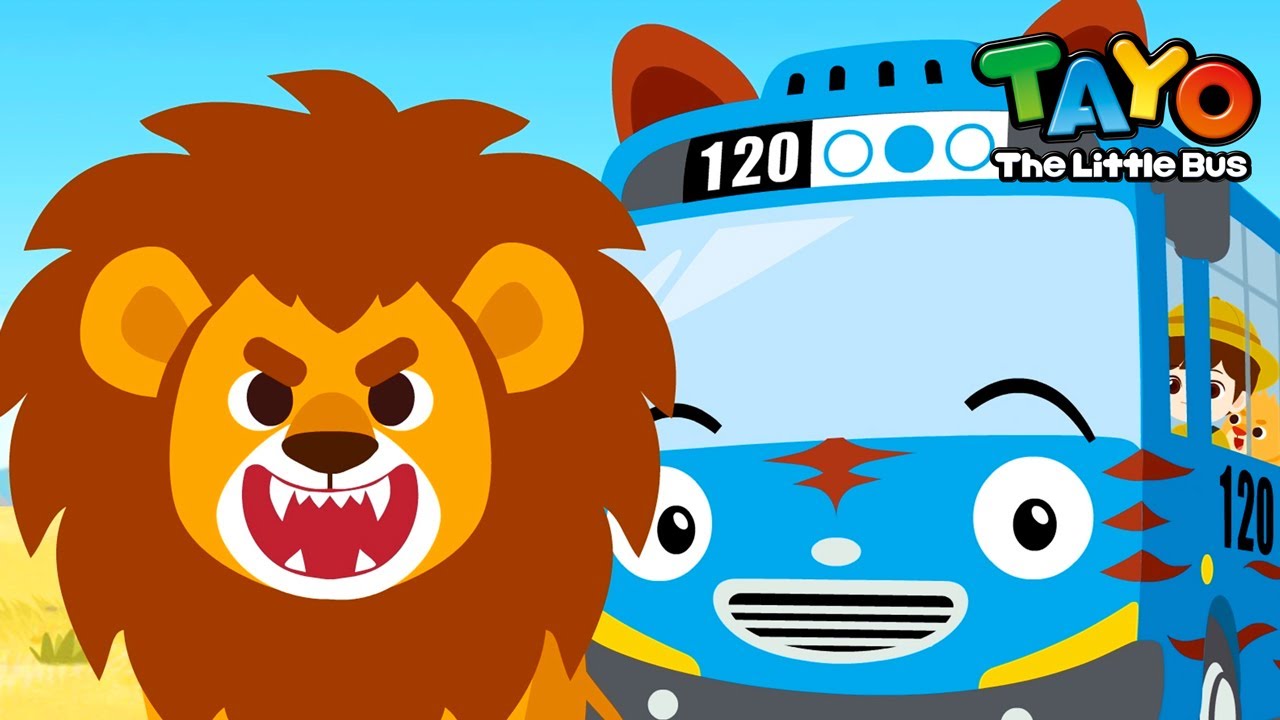 Safari Bus Tayo Full Compilation (+60 mins) l Learn Animals with Vehicles l Tayo English Episodes