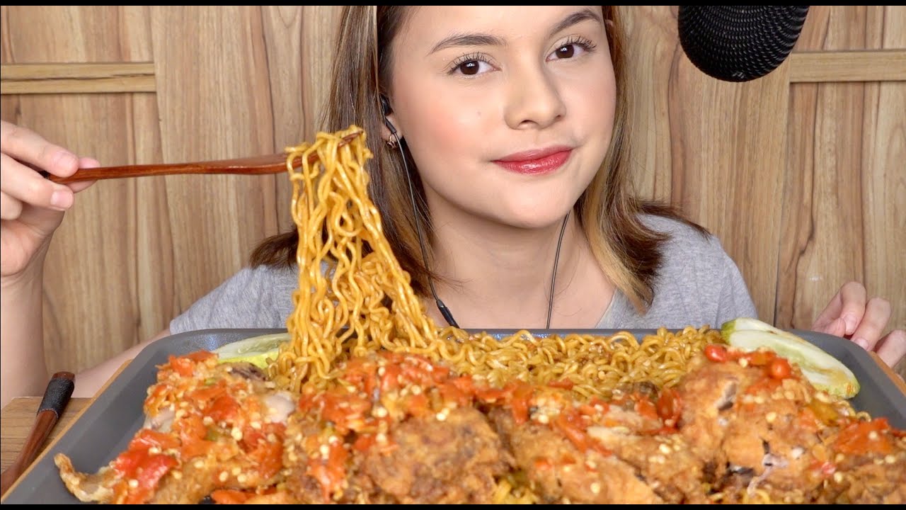 ASMR INDOMIE GEPREK BENSU LEVEL 5🔥