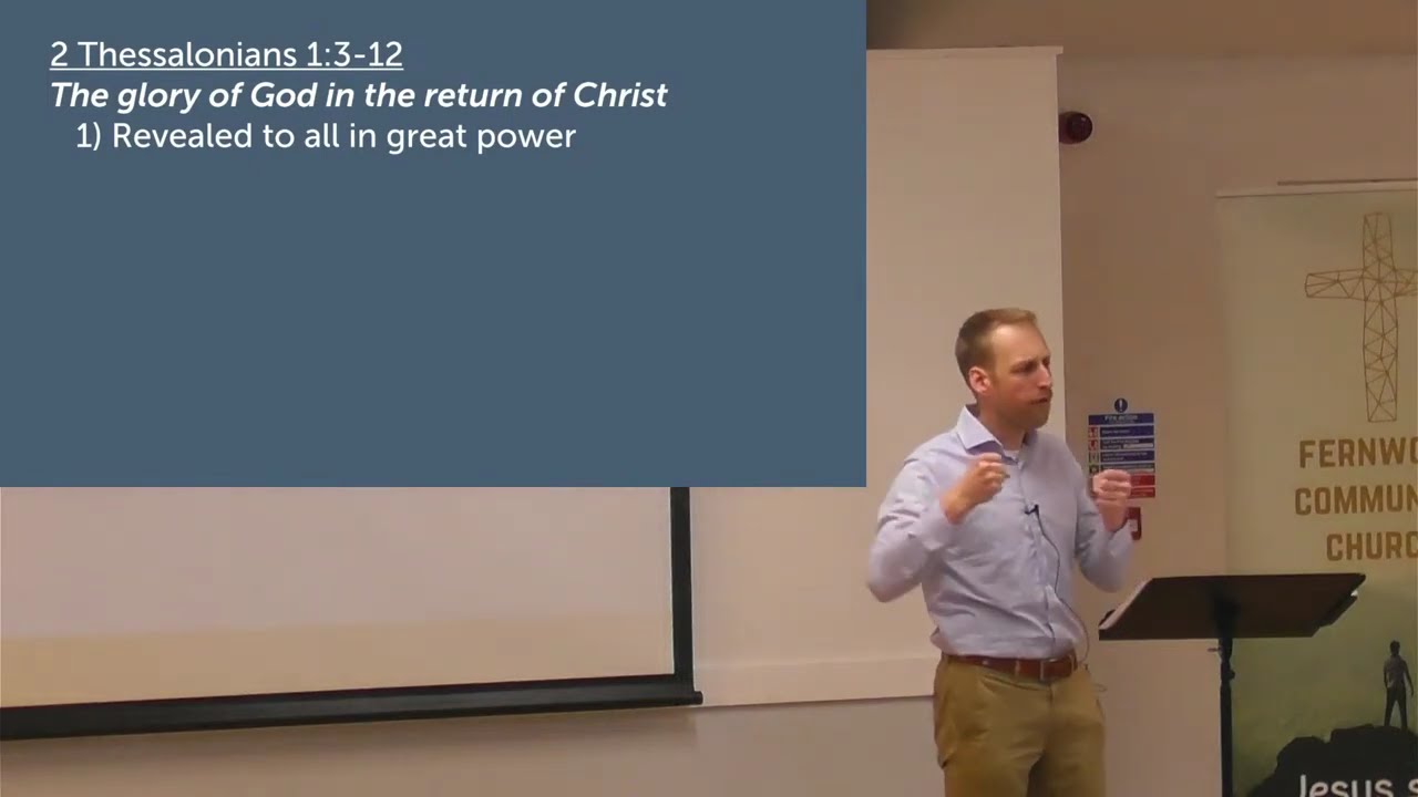 1st February 2026 - FCC AM Sermon - The glory of God in the return of Christ