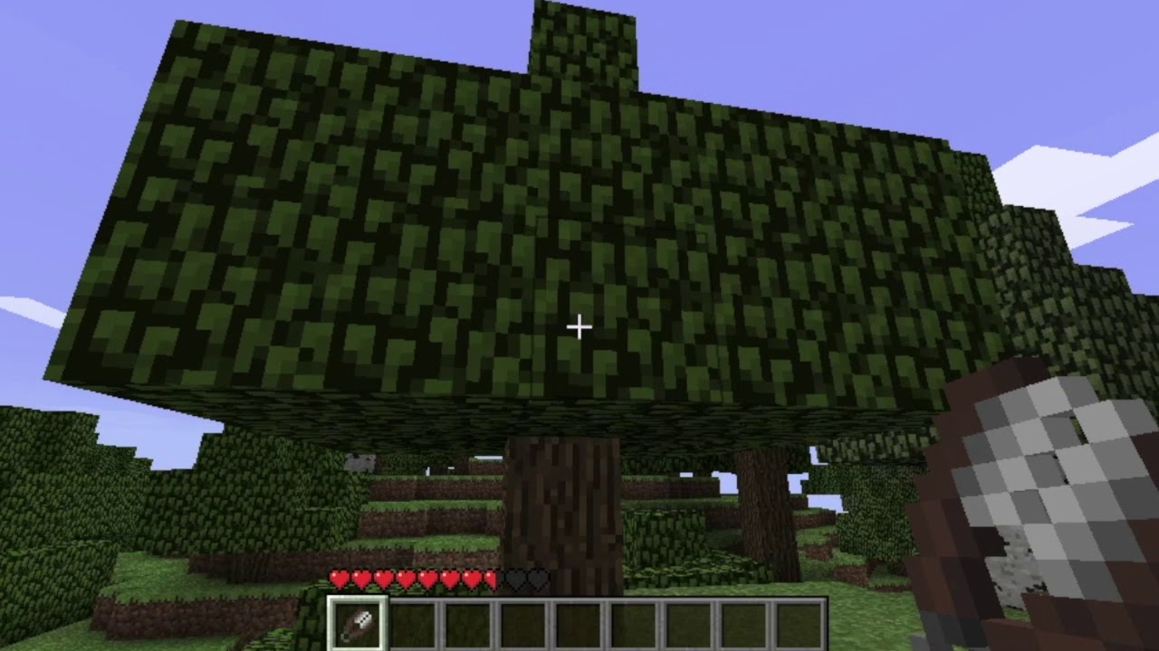 Minecraft - Obtaining Alpha Leaves Without Cheats
